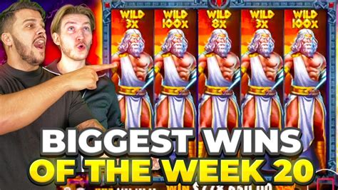 Zeus Vs Hades New Slot Is Insane Biggest Wins Of The Week Youtube