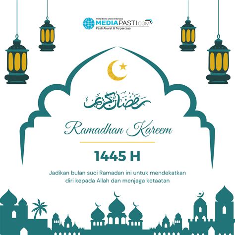 Kemenag Sahkan Ramadhan H Jatuh Pada Tanggal Maret