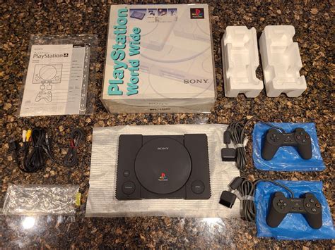 Playstation 1 Ps1 Black Console Net Yaroze With Box Complete Cib Ebay