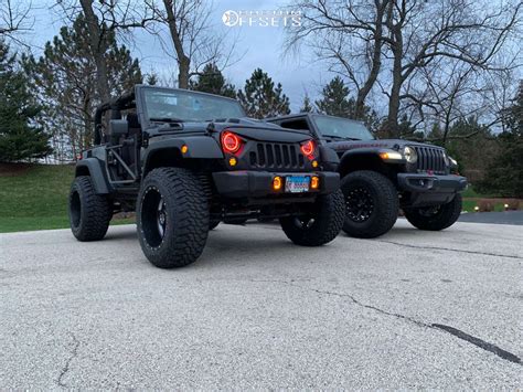 2013 Jeep Wrangler JK With 20x12 44 XF Offroad Xf 210 And 35 12 5R20