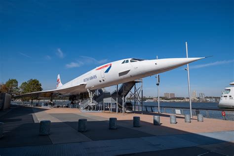 Concorde o avião mais rápido do mundo retorna ao Rio Hudson