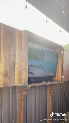 31 DIY Outdoor TV Cabinet ideas | outdoor tv cabinet, outdoor tv, tv cabinets