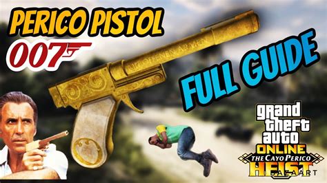 GTA V Online The Perico Pistol FULL GUIDE Weapon Unlocked 007