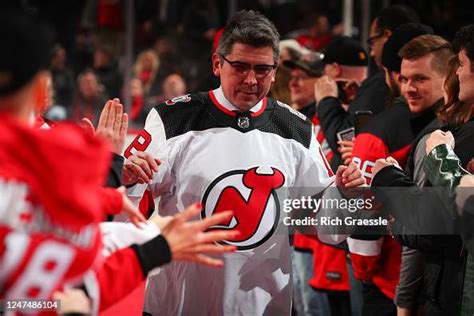 Stanley Cup Champion Sergei Brylin of the New Jersey Devils during ...