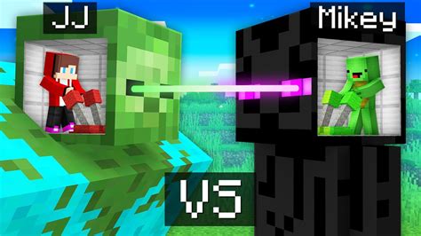 Jj And Mikey Control Zombie Mutant Vs Enderman Mind Survival Battle In