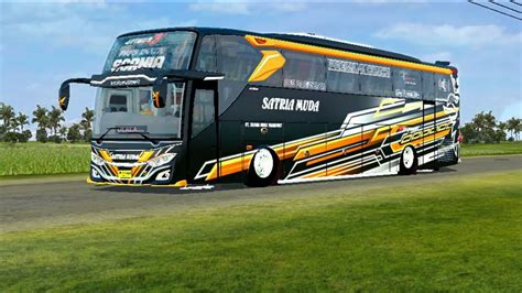 MOD BUS JB3 SCANIA K360 FULL ANIMASI LIVERY PACK MOD BUSSID TERBARU