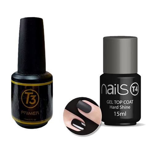 Kit 1 Top Coat Selante Gel Cremoso Efeito Extra Brilho Nails 15ml E