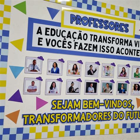 PAINEL E LEMBRANCINHA VOLTA ÀS AULA PROFESSORES Atividades Educativas