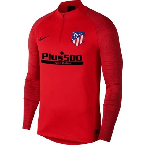 Atletico Madrid Maillot d Entraînement Dry Strike Drill Rouge Noir