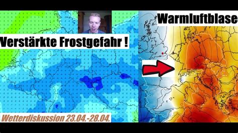 Nach verschärften Frostnächten Wärmecomeback Update Vb Tief und ü 20