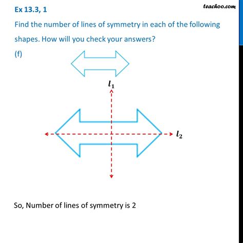 Find The Number Of Lines Of Symmetry In Each Shapes Teachoo