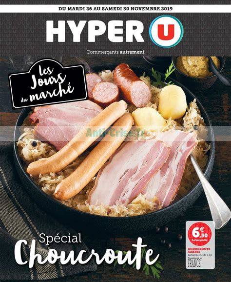 Anti Crise Fr Catalogue Hyper U Du Au Novembre Ouest