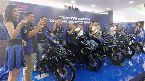 Varian Yamaha Livery Monster Energy Motogp Edition Mengaspal Di