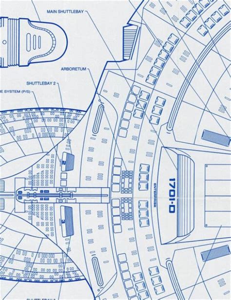 Star Trek Enterprise-d Schematics