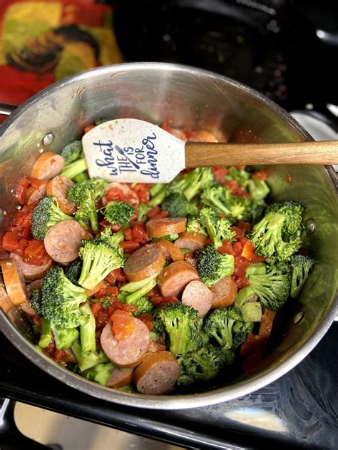 Kielbasa And Quinoa Vegetable Skillet Jess In The Kitchen Recipe