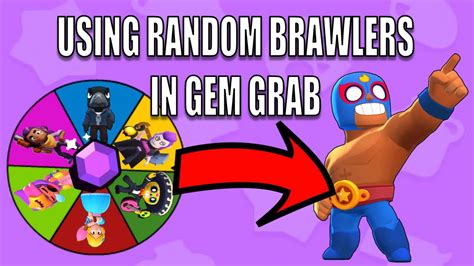 Using Random Brawlers In Gem Grab YouTube