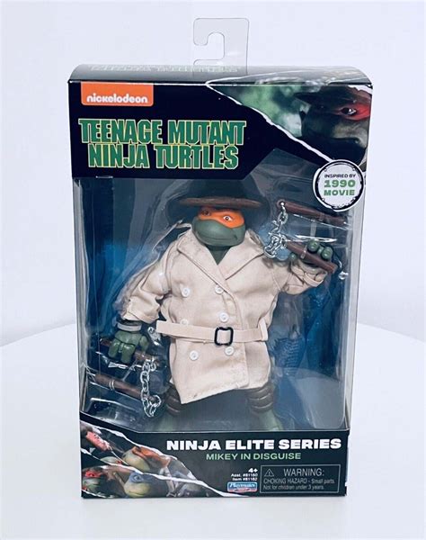 Teenage Mutant Ninja Turtles TMNT Elite Series Mikey In Disguise