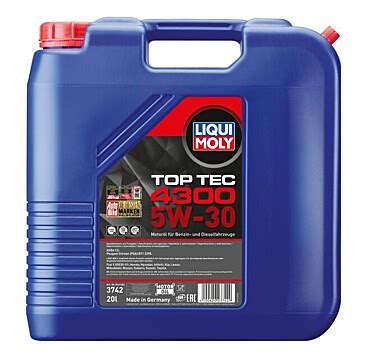 Top Tec 4300 5w30 WSF Lubricants