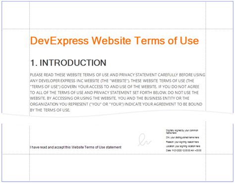 Berichte Mit Visueller Pdf Signatur Devexpress End User Documentation