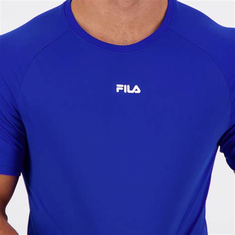 Camiseta Fila Basic Train Azul Futfanatics