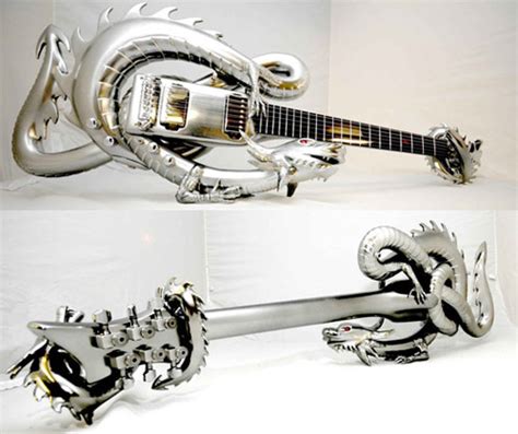 17 Creative and Unusual Guitar Designs - Design Swan