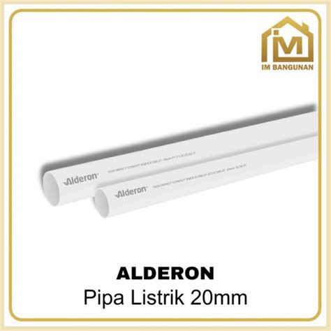 Jual Pipa Listrik Conduit Alderon 20mm Kota Bekasi IM BANGUNAN