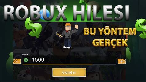 Roblox Robux Hilesi 2024 Bedava Robux Kodu Alma Yöntemi APK değil