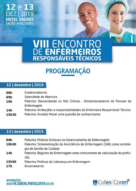 Inscrições abertas para o VIII Encontro de Enfermeiros Responsáveis