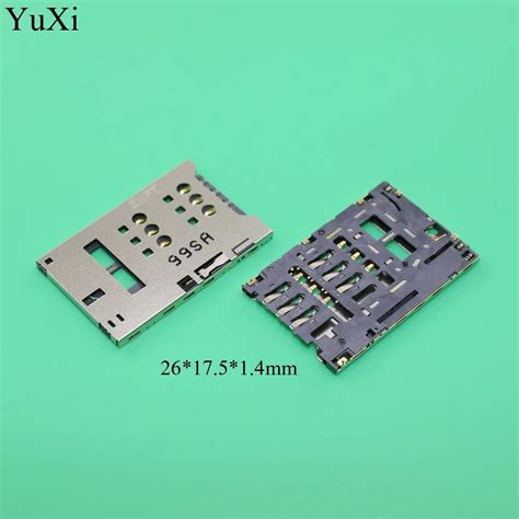 Yuxi Pcs Lot New Sim Card Socket Reader Tray Holder Slot Repair