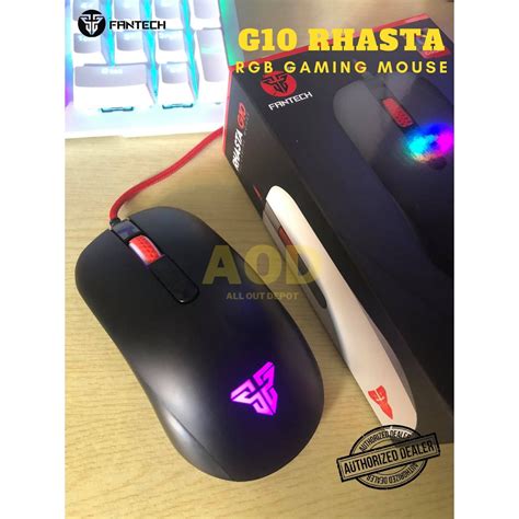 Fantech G10 Rhasta And G13 Rhasta Ii Rgb Gaming Mouse Shopee Philippines