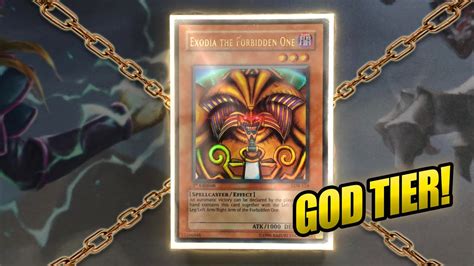 The God Tier Yu Gi Oh Exodia Deck 2021 Youtube