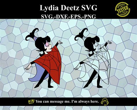 Lydia Deetz Svg Vector Etsy