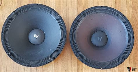 Electro Voice Evm B Series Ii Woofers Matching Pair Excellent