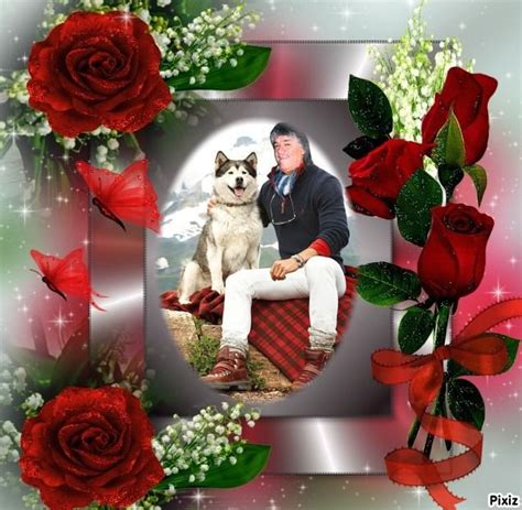 Cadre De Roses Rouge Montage Photomontage Creative Space