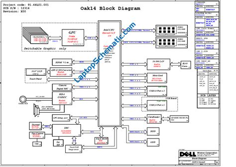 Dell Inspiron 14 342134375437 14r 5437 Schematic And Boardview Doe40