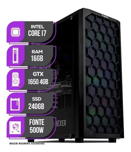 Pc Gamer Mancer Intel I Gtx Gb Gb Ram Ssd Gb