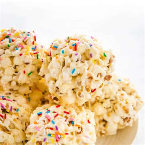 Popcorn Balls - The Busy Baker