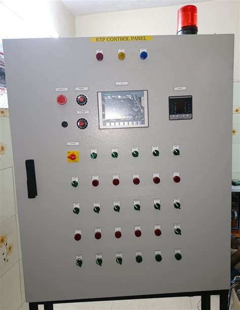 Stp Control Panel Sewage Treatment Plant Control Panel Latest Price