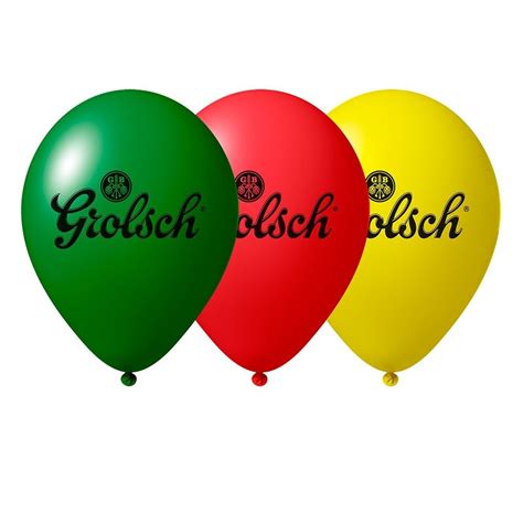 Grolsch Ballonnen Rood Geel And Groen 50st Grolsch Shop