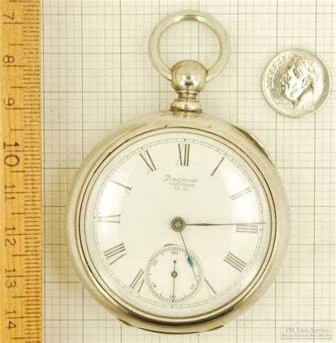 Waltham P S Bartlett Vintage Pocket Watch Etsy