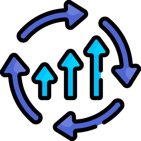 Continuous Improvement Special Lineal Color Icon