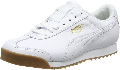 Puma Unisex Roma Classic Gum Low Top Sneakers Fashion Sneakers