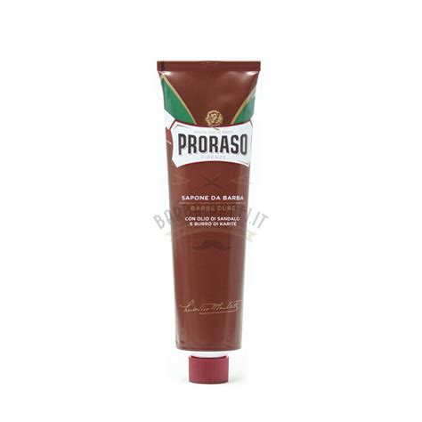 Proraso Sapone Barba Sandalo E Karite Tubo Rosso New 150 Ml