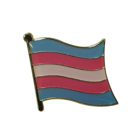 Lgbt Gay Pride Transgender Flag Lapel Pin Buy Transgender Lapel Pin