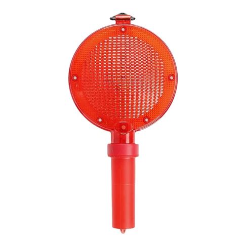 Battery Powered Road Safety Traffic Cone Light Barricade Led Flashing