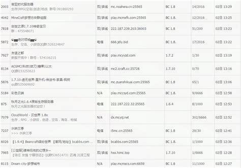 我的世界服务器地址大全 新手必备特玩网