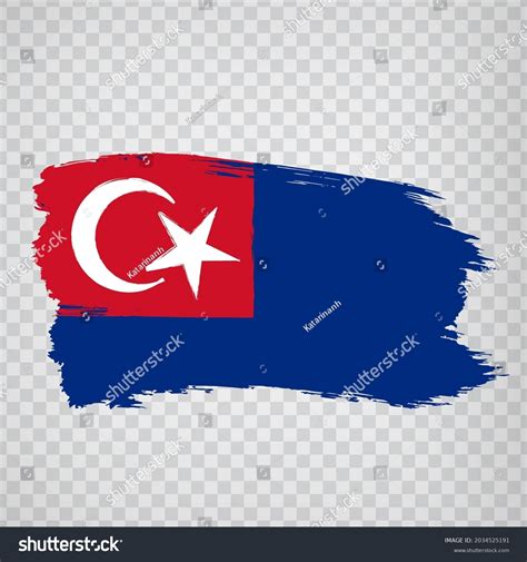 Flag Johor Brush Strokes Flag State Stock Vector Royalty Free 2034525191 Shutterstock