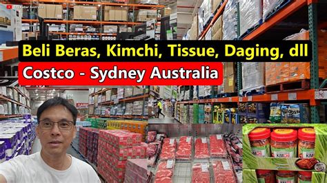 Beli Beras Tissue Kimchi Daging Dll Di COSTCO SYDNEY AUSTRALIA