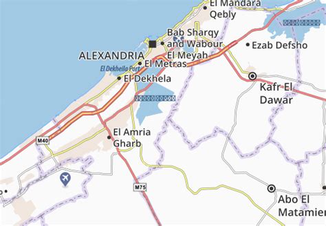 Mappa Michelin El Nahda Sector Pinatina Di El Nahda Sector Viamichelin