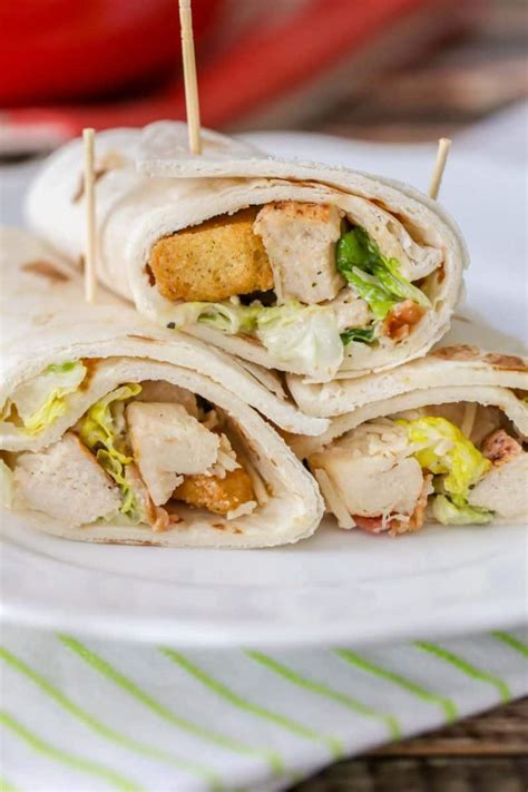 Easy Chicken Wrap Recipes For A Delicious Lunch Skip To My Lou